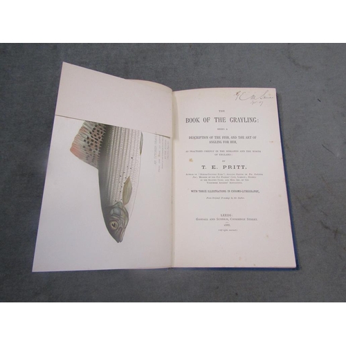 1417 - BOOK - THE BOOK OF THE GRAYLING BY TE PRITT, 1888