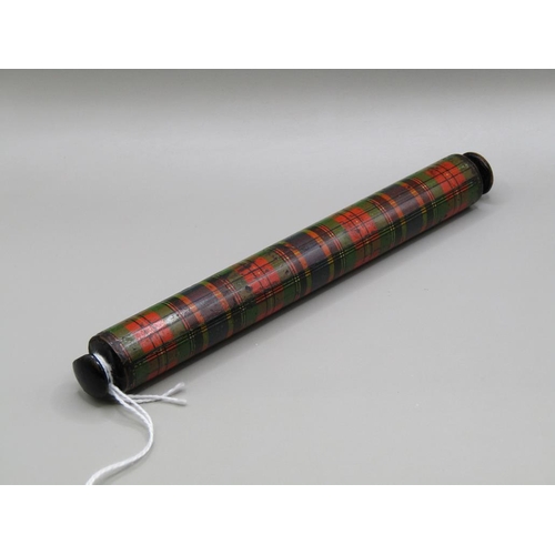 1459 - TARTAN WARE ROLLER