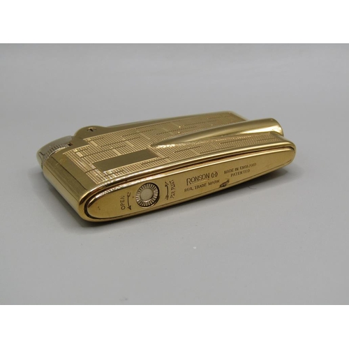 1460 - 9CT GOLD RONSON LIGHTER