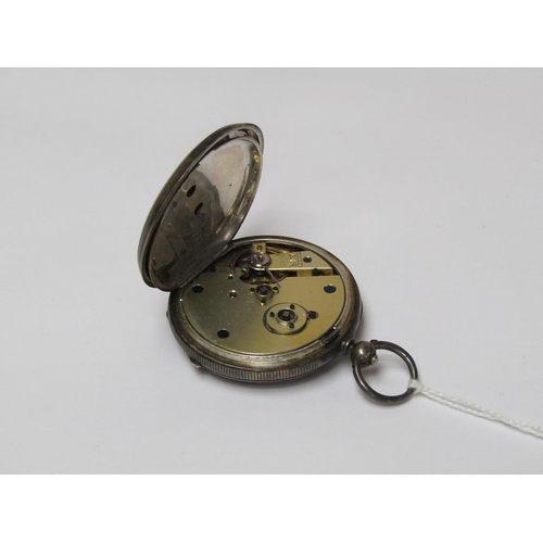 1473 - SILVER CASED POCKET WATCH