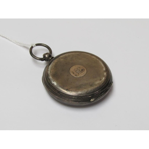 1473 - SILVER CASED POCKET WATCH