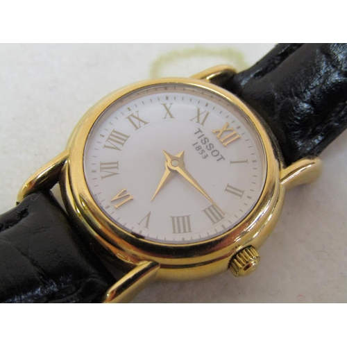 1570 - 18CT GOLD LADIES TISSOT WATCH