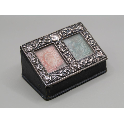 1575 - SILVER CASED LETTER BOX