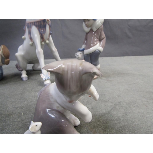 1793 - LLADRO PORCELAIN FIGURES TO INCL UNICORN, 22.5CM H