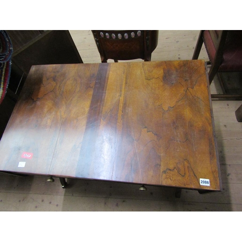 1930 - 19C ROSEWOOD SOFA TABLE, 97CM W, 74CM H