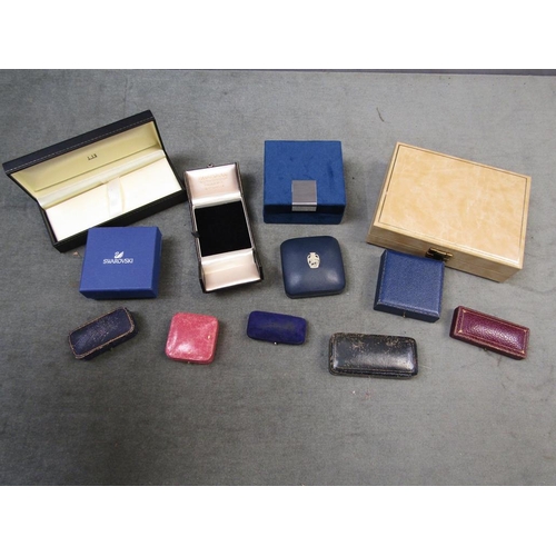 1769 - BOX OF MIXED JEWELLERY BOXES