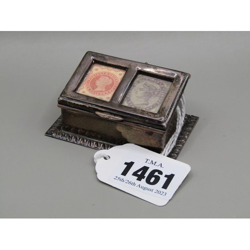 1461 - SILVER STAMP BOX