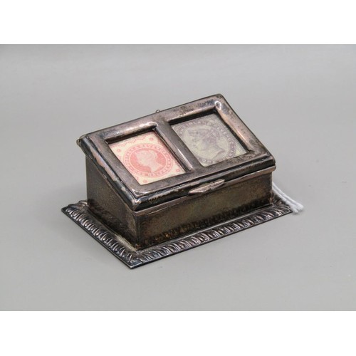 1461 - SILVER STAMP BOX