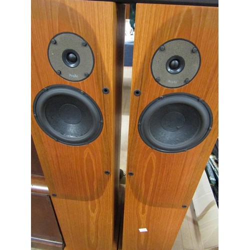 1313 - PAIR OF PRO AC RESPONSE 2.5 SPEAKERS 108cms H