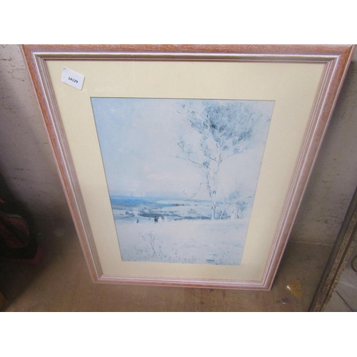 150 - FRAMED WATERCOLOURS AND PRINTS TO INC. PAPYRUS