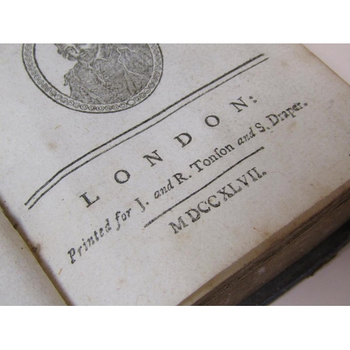 1 - A book - The Spectator, volume V, printed in London 1797, leather bound.