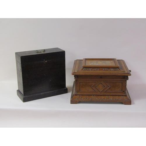 25 - A late 19c German polyphon retailed by Imhof & Mukle of New Oxford St. London.  It is contained in a... 