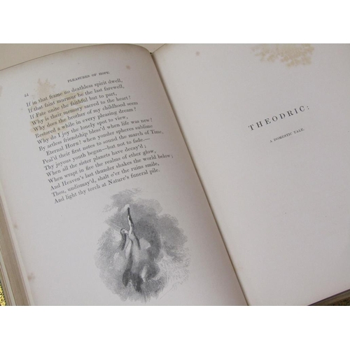 3 - A book - The Poetical Works of Thomas Campbell, printed London 1843, gilt tooled leather bound.