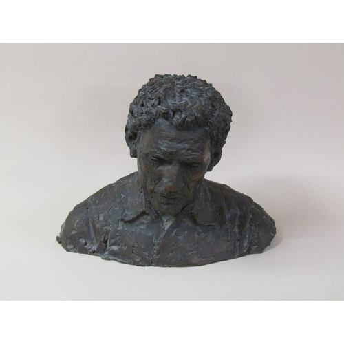 49 - A composite bust of a gentleman, by Karin Jonzen, 38cm h.