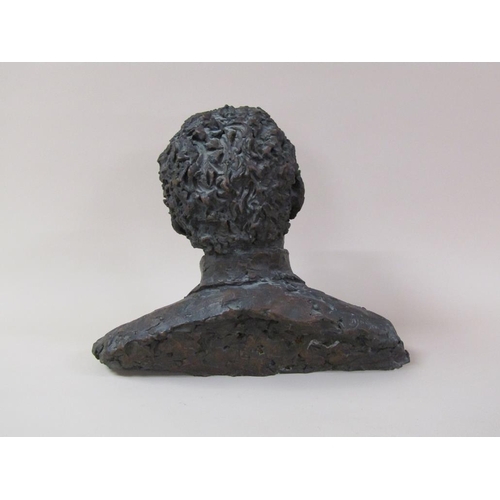 49 - A composite bust of a gentleman, by Karin Jonzen, 38cm h.