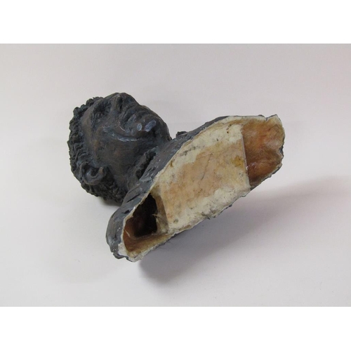 49 - A composite bust of a gentleman, by Karin Jonzen, 38cm h.