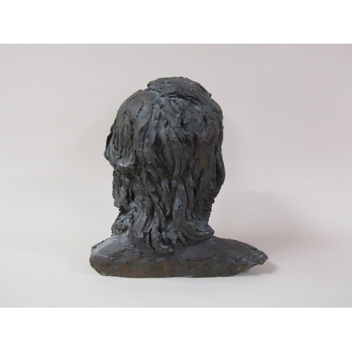 50 - A composite bust of a lady, by Karin Jonzen, 37cm h.