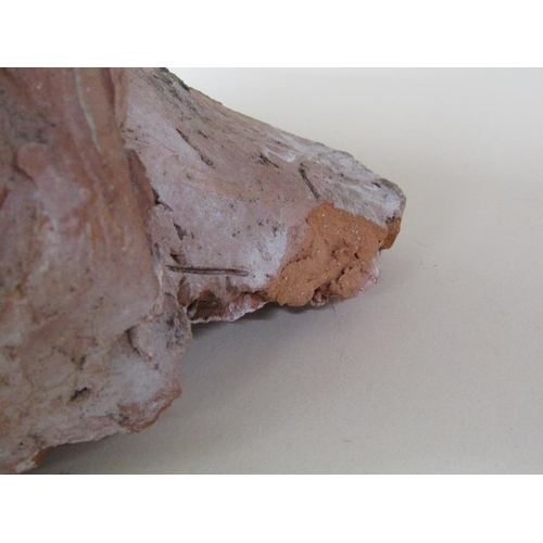 52 - A terracotta bust of a young girl, by Karin Jonzen, 29cm h.