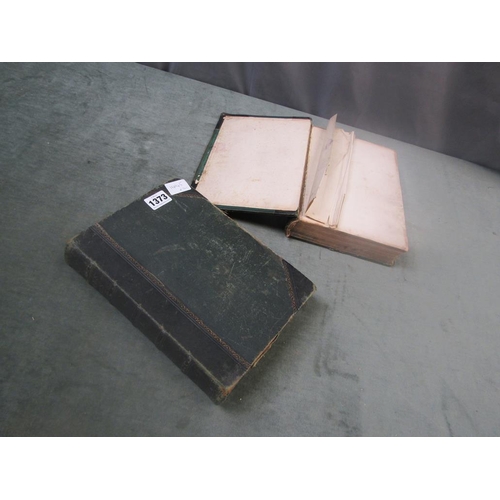 1373 - TWO VOLUMES OF BURNS WORKS