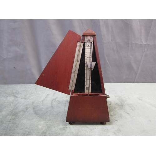 1406 - FRENCH METRONOME, 23CM H