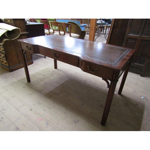 1821 - LEATHER TOP DESK