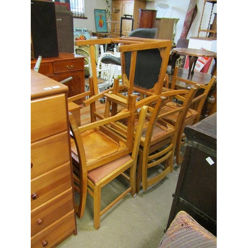 626 - SEVEN OAK DINING CHAIRS