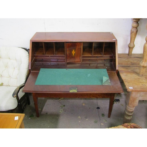 653 - EDWARDIAN INLAID BUREAU