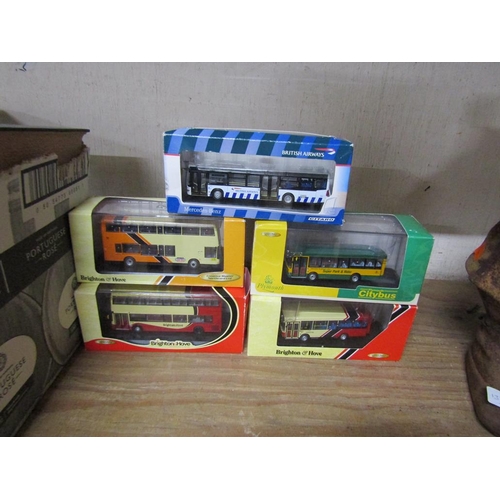 101 - BOXED DIECAST MODEL VEHICLES - BUSES