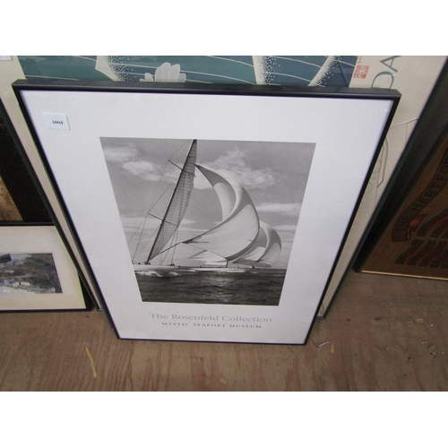 177 - FRAMED PICTURES, PRINTS, POSTERS, MAPS