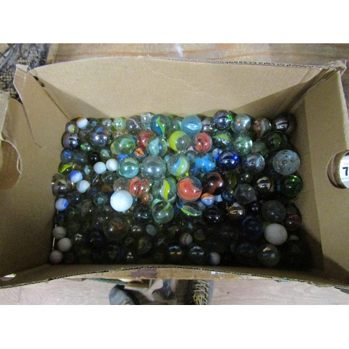 79 - COLLECTION OF MARBLES