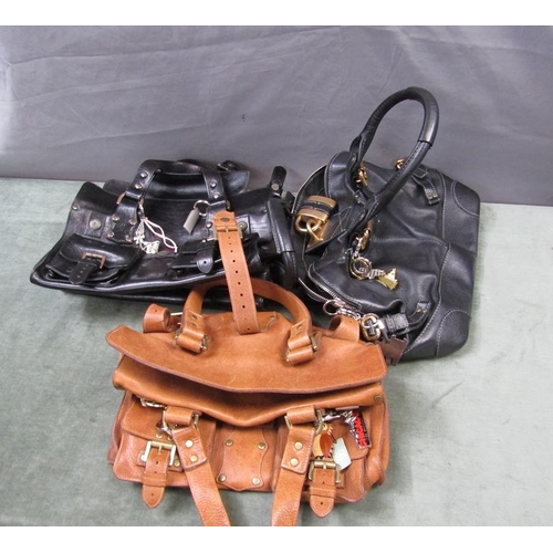 1279 - COLLECTION OF THREE LEATHER BAGS