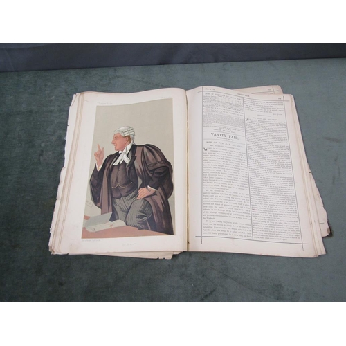 1296 - BOOK OF VANITY FAIR PRINTS c1890-95 (appx 25)