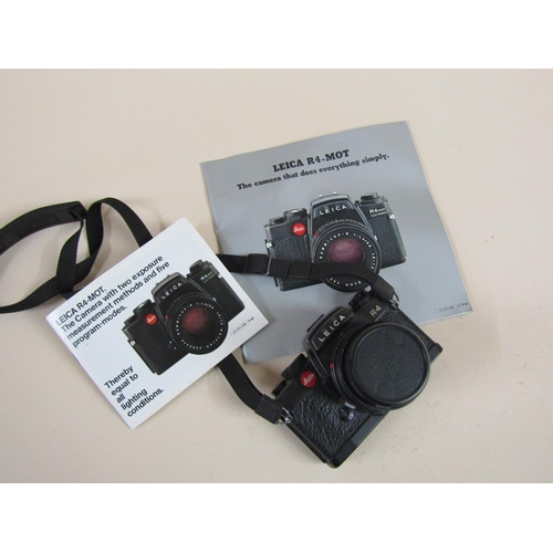 1445B - LEICA R4 MOT CAMERA AND ACCESSORIES