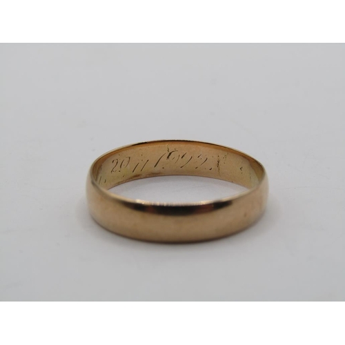 1459 - GOLD BAND SIZE R - 2.6g