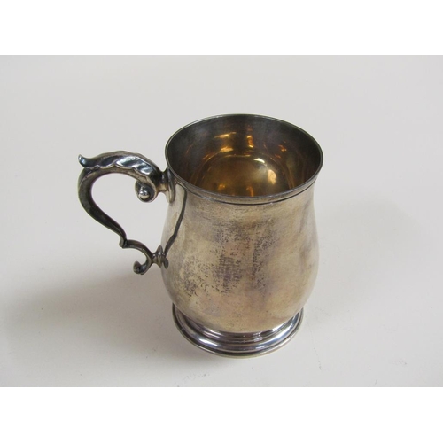 1486 - SILVER TANKARD WITH MAKERS MARKS FOR JB CHATTERLEY AND SONS LTD, BIRMINGHAM 1972 7.3ozt