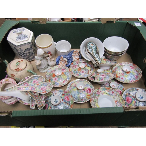 268 - ORIENTAL PORCELAIN ETC