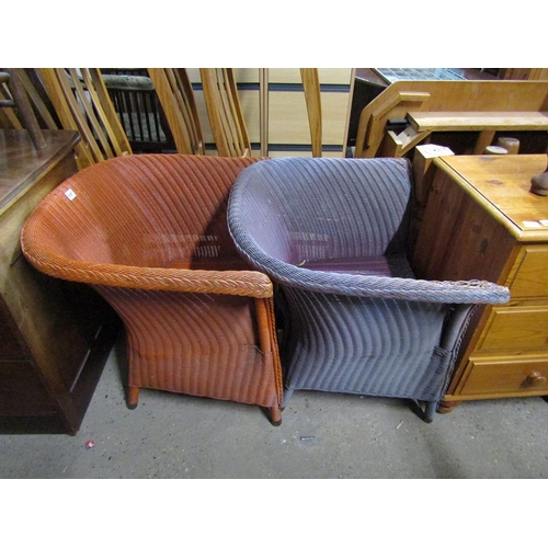 597 - TWO LLOYD LOOM CHAIRS