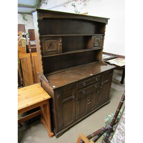 676 - OAK DRESSER