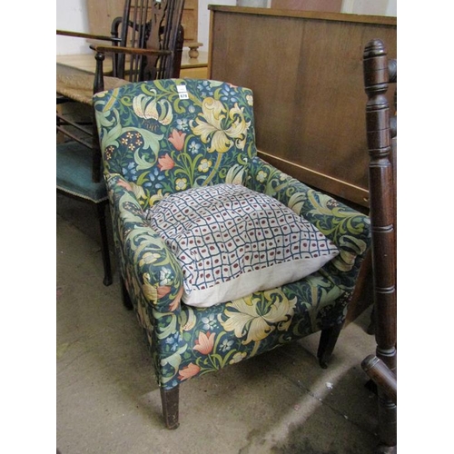 679 - EDWARDIAN ARMCHAIR