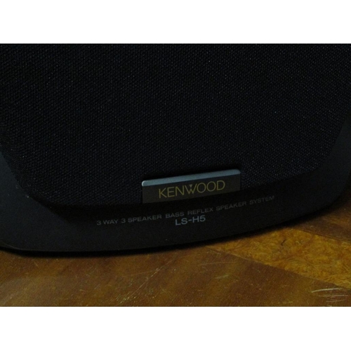 697 - PAIR OF KENWOOD SPEAKERS