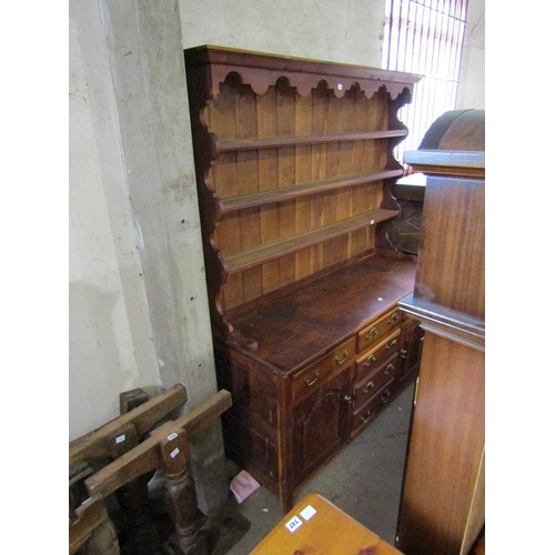 725 - YEW WOOD DRESSER