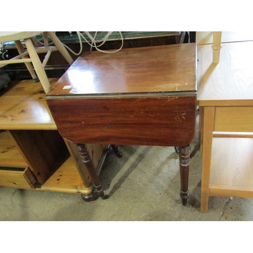 760 - VICTORIAN WORK TABLE