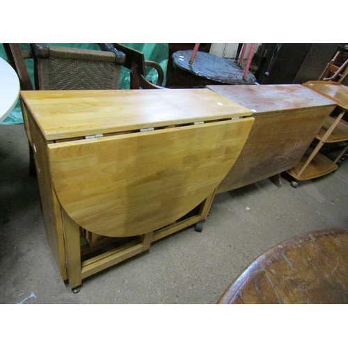 773 - TWO DROP LEAF TABLES