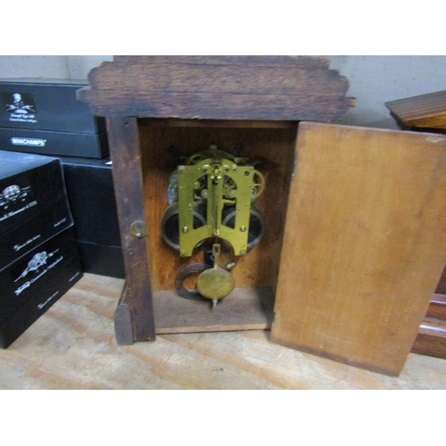 62 - TWO MANTEL CLOCKS