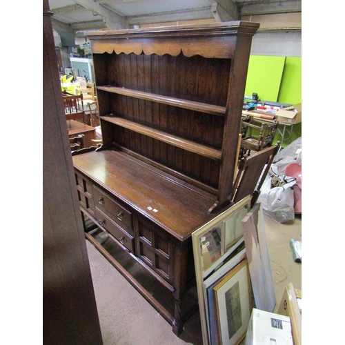 883 - OAK DRESSER