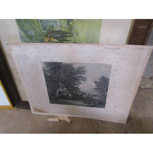 157 - COLLECTION OF FRAMED OILS, PRINTS ETC