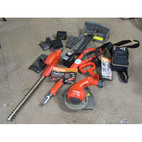 974 - FLYMO SABRE, STRIMMER ETC.