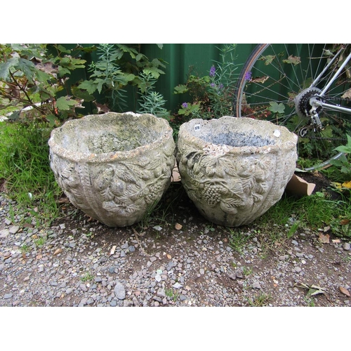 978 - TWO GARDEN POTS