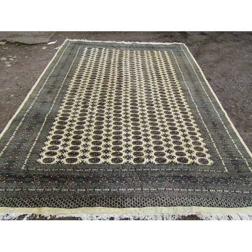 802 - LARGE BEIGE RUG, 430CM X 315CM