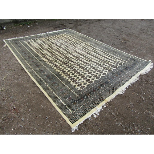 802 - LARGE BEIGE RUG, 430CM X 315CM